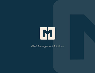 GMG Logo brand brand identity branding design logo logo design logodesign negative space negative space logo