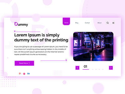 Dummy! design ui vector web