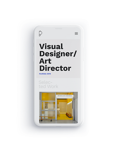 'Folio 2019 responsive ui ux visual design