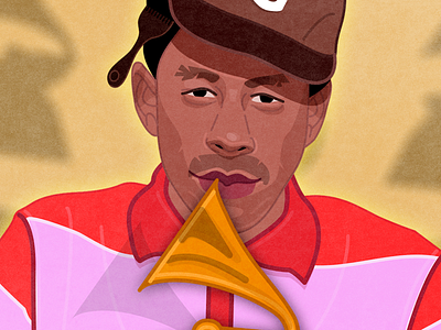 Tyler, The Creator. 💖Grammys 2020. illustration music portrait