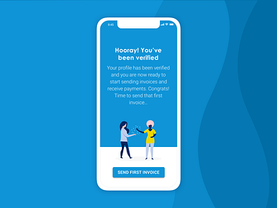 Invoicing app | Verification #4 app design app illustration digital illustration flat design illustration invoicing app mobile app ui ui design ux design vector illustration