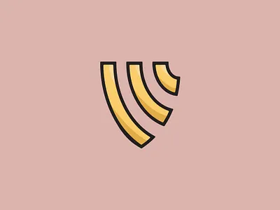 Wifi Shield logo branding logo logobranding logodesign logogram logoinspiration logos shield shieldlogo