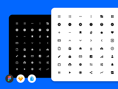 Free Essentials Icons Set demo figma free freebie icon icondesign iconjar icons ios live outline pack popular set sketch svg ui vector бесплатно иконки