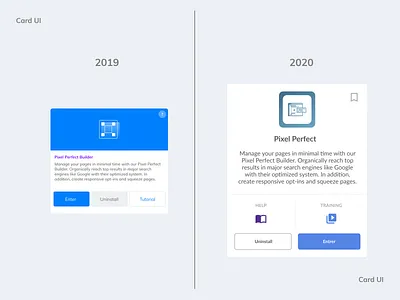 Card UI Design - Builderall builderall dashboard dashboard design dashboard template design redesign ui user interface ux web