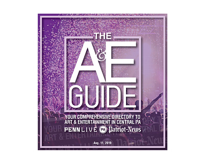 Arts & Entertainment Guide Branding & Cover adobeillustator brand design cover art print design