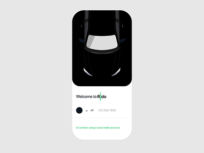 Car Sharing adobe interaction design ios mobile ui ui8 uikit ux xd