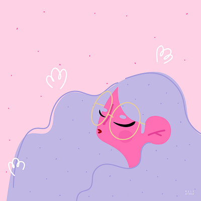 God is a Woman art doodle girl girlpower illustration pink power vector wacom woman woman illustration