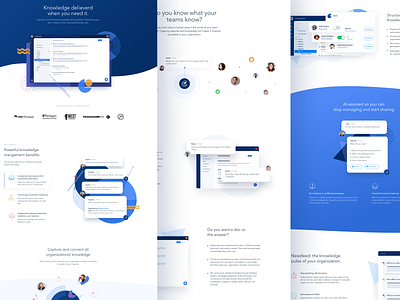 Capacity Landing Page abstract b2b clean design homepage icon illustration landing page landingpage mossio saas typography ui user interface ux vector web web design website design wordpress