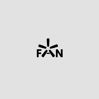 Logotype 03 | Fan design flat icon illustration illustrator lettering logo logotype minimal typography vector