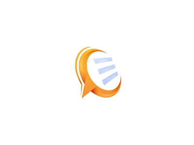Chating app logo abstract app bubble chat comment communication consulting creative dialog icon idea logo message service speak speech symbol talk technology template