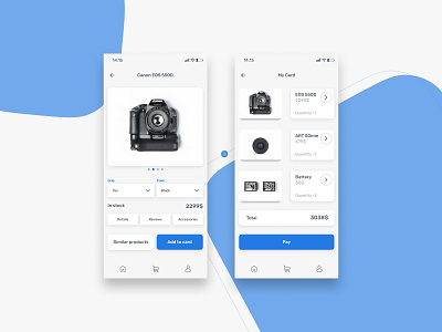 Pixel Shop App app design kacper michalik product ui user experience user interface ux visual design