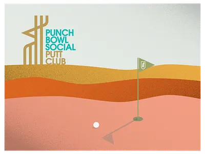 Putt Club Concept design illustration