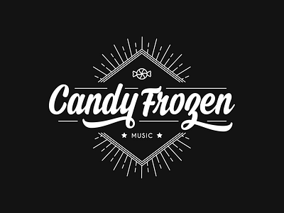Candy Frozen Music Band Logo band design logo music