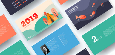 National Park Foundation adobe colors design flat gestalt icon illustration typography ui ux