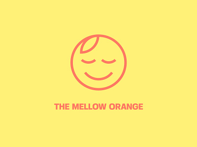 The Mellow Orange Logo: A Burger Place. art branding graphic design logo restaurant