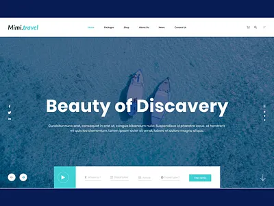 travel slider travel traveling webdesign