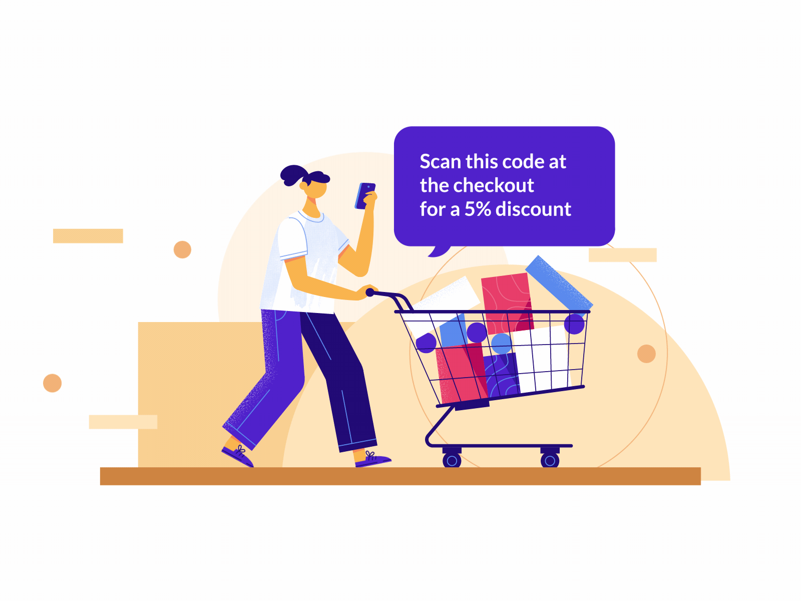 Live SMS #2 animation branding character design girl illustration loop motion motionstory