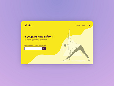 Daily UI Challenge Day 3 - Landing Page accessibility concept contrast compliant dailyuichallenge designchallenge illustration landing page ui preview teaser ui ui design uichallenge visual design wcag webdesign website