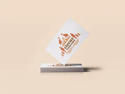 Circus Teabreaks branding design illustration illustrator lettering logo vector