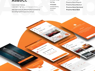 Urbiquo mobile app UX UI branding
