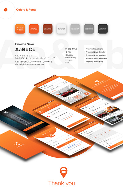 Urbiquo mobile app UX UI branding