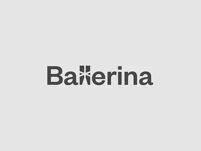 Ballerina Programming Language Logo brand branding dance hidden hidden meaning logo minimal monogram programming tech
