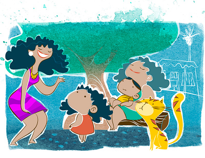 caribean character characters comic art illustraion illustration art illustrator kids art kids book kids illustration retro design vintage vintage design
