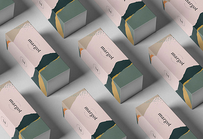 Margot branding design packaging pattern