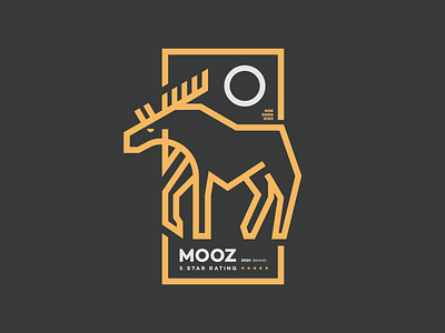 MOOZ app brand branding clothing design illustration landing logo minimal minimalistic typography vector web