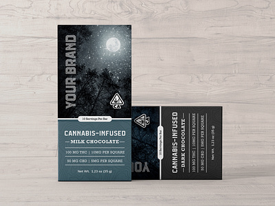 Cannabis Chocolate Packaging cannabis branding cannabis packaging