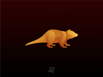 Tazmania Devile animal awesome colorful design gradient icon illustration memorable modern simple tazmania devile vector