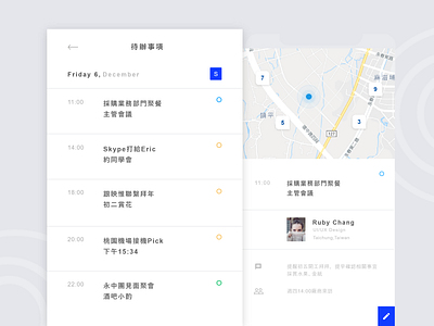 Daily UI :: 079 - Itinerar daily ui