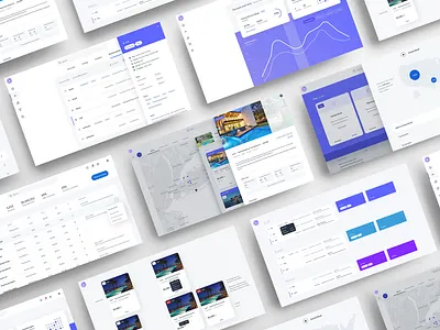 Patterns clean data visualization design design system enterprise gradient minimal product saas sales ui ux