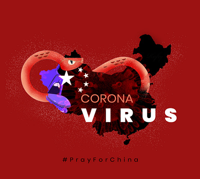 Coronovirus brand branding china clean coronovirus design icon illustration ui ux vector virus