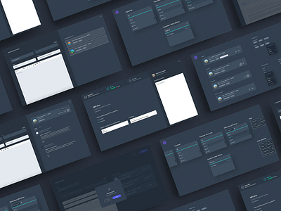 Dark mode clean consumer design enterprise minimal product saas sales salesforce ui ux web app