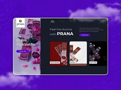 Prana Agarapathies - Website Design branding esight keralastyle style ui ux web webdesign website website design