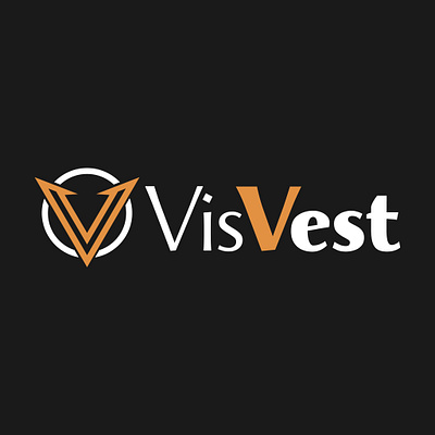 Logo Design - VisVest bicycle branding costumes design lighting logo logo design logodesign night rider ui ux visvest visvest