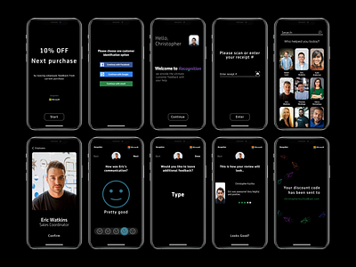 Recognition | Customer Survey app customer experience customer feedback design feedback mobile survey ui ux