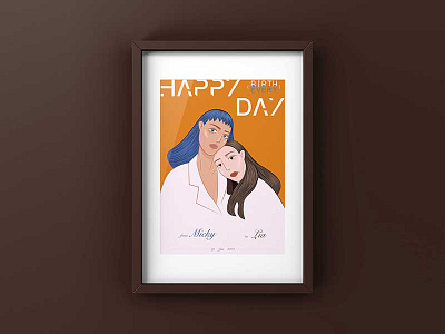 🎂HAPPY BIRTHDAY TO LIA🎂 illustrator