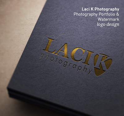 Laci K Photography - Logo Design branding graphic design logo logo design print design