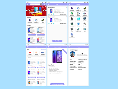 Ecommerce app design ecommerce