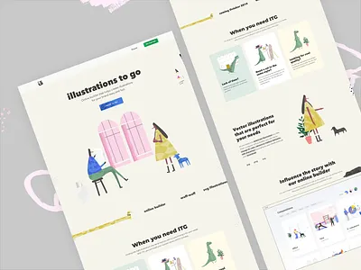 ITG.digital - build your unique story! aftereffects animation builder design illustration interaction itg itg digital itgdigital landing landingpage motion product promo typography ui ux video web website