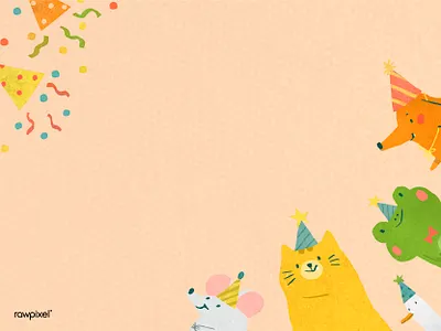 Cute animals animal cat cute design dog duck frog graphic illustration illustrations mouse rawpixel vector