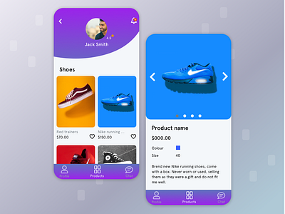 Online Marketplace app component library design design system marketplace ui ux