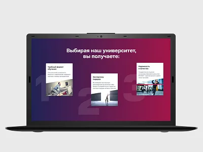 Give me more colors advantages art design gradient mainpage sketch steps typography ui website