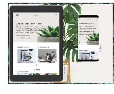 Web site "Plant" store, which designed with all responsive sizes devices figma logo photoshop plant prototype reponsive responsive responsive design store typography ui ui design uiux ux ux ui ux design uxdesign vector