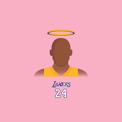 Kobe Bryant basketball graphic design illustration kobe kobe bryant lakers los angeles