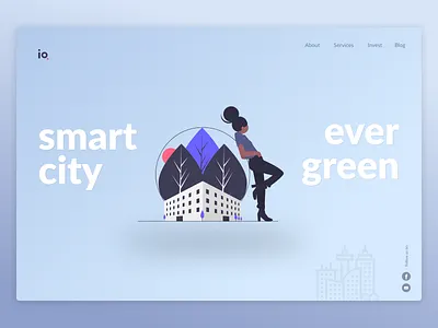 Flat web banner banner design ui ux web website