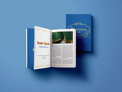 Storytelling Books book design editorial design indesign