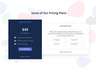 Argon Design System PRO bootstrap 4 code create account daily ui dailyui demo development html html css illustration inspiration pack pattern art pattern design patterns price price list responsive ui kit web design